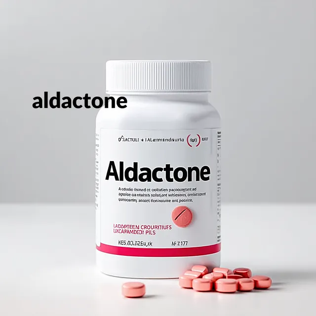 Aldactone nombre comercial y generico